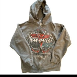 Van Halen 2012 World Tour Zip Up Hoodie Sweatshirt